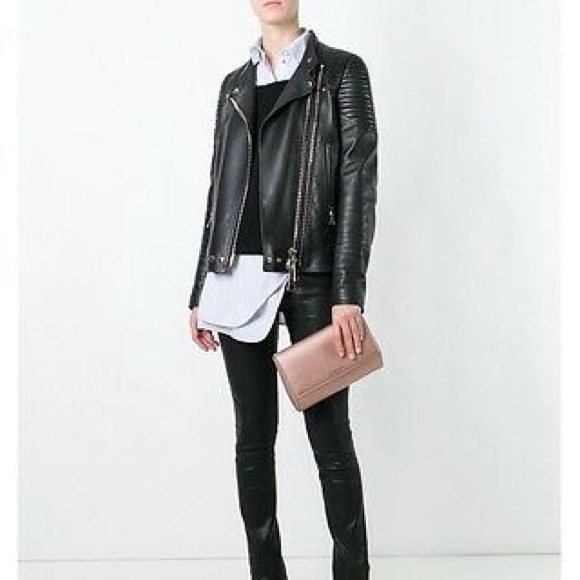 NWT GIVENCHY PANDORA BOX CLUTCH METALLIC PINK - Picture 2 of 8